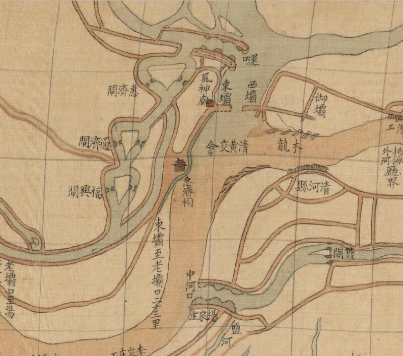 1750年《黄河南河图》插图4