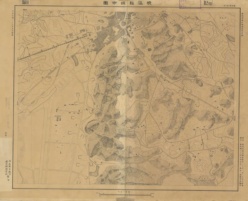 1947年柳州《柳江县城市图》插图1