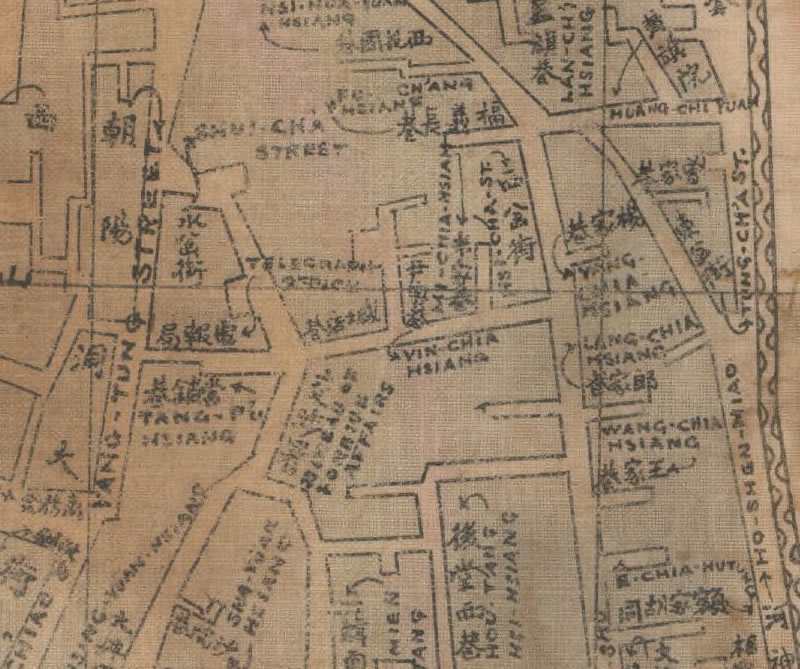 1917年《张家口地图》插图