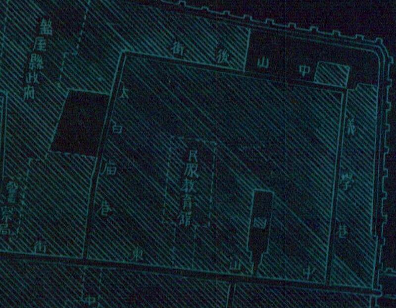 1943年周至县《盩厔县城》图插图1