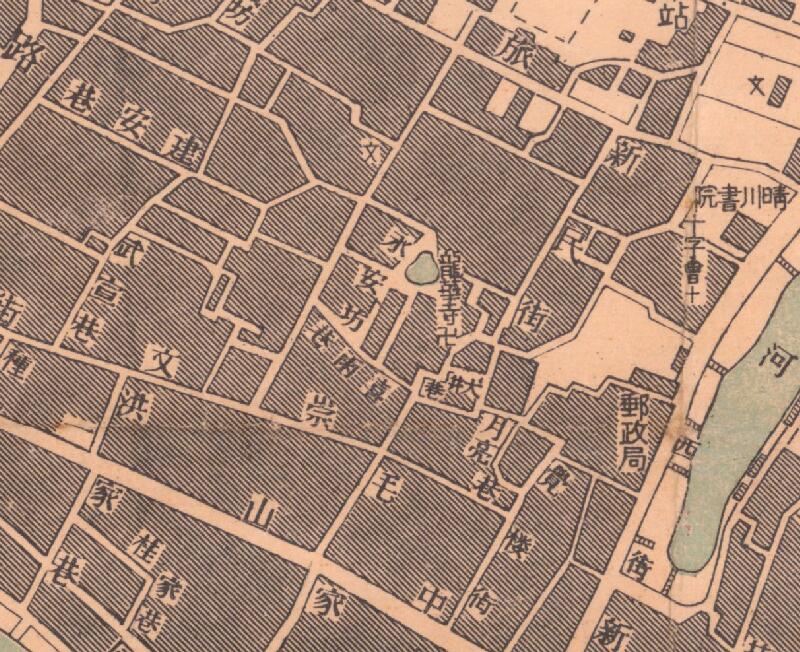 1948年湖北《沙市城市图》插图2