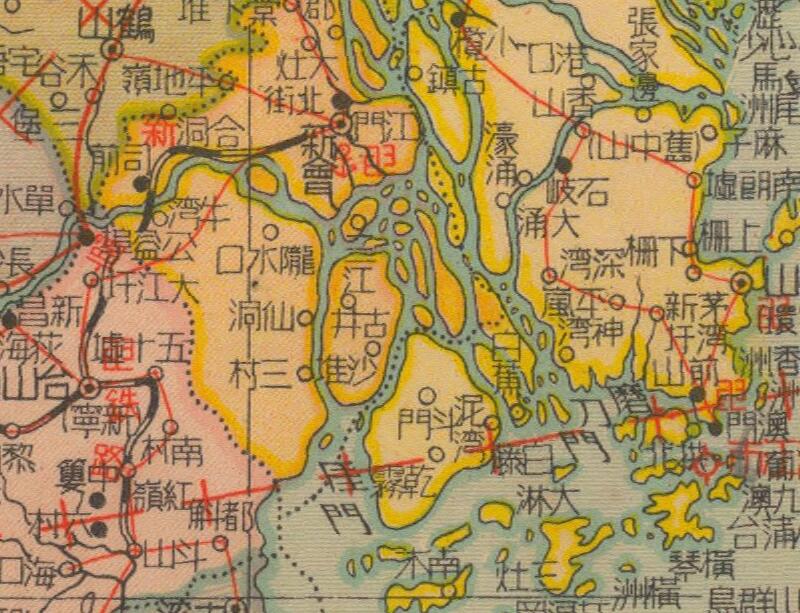 1946年《广东分县详图》插图3