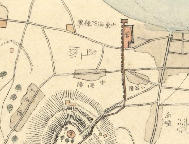 1883年烟台《芝罘港全图》插图3