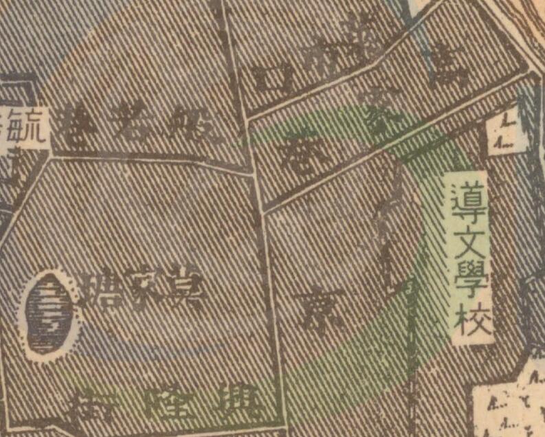 1938年《贵阳市街图》插图1