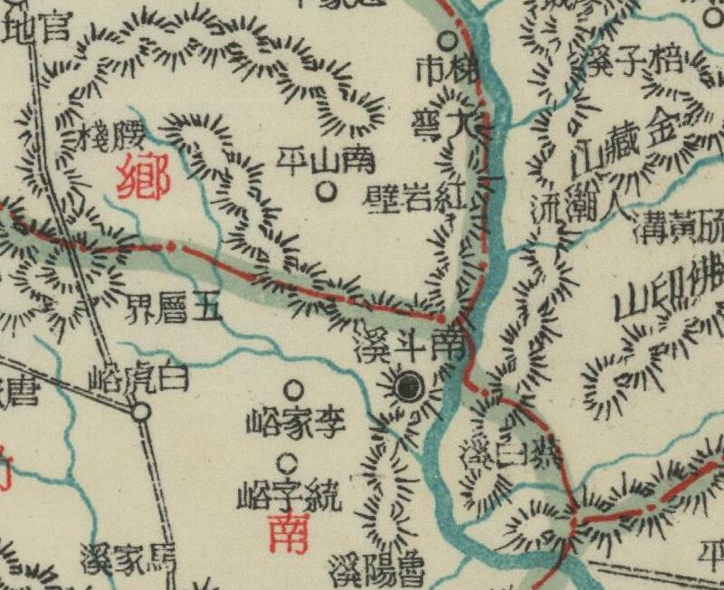 1940年湖南《慈利县图》插图1