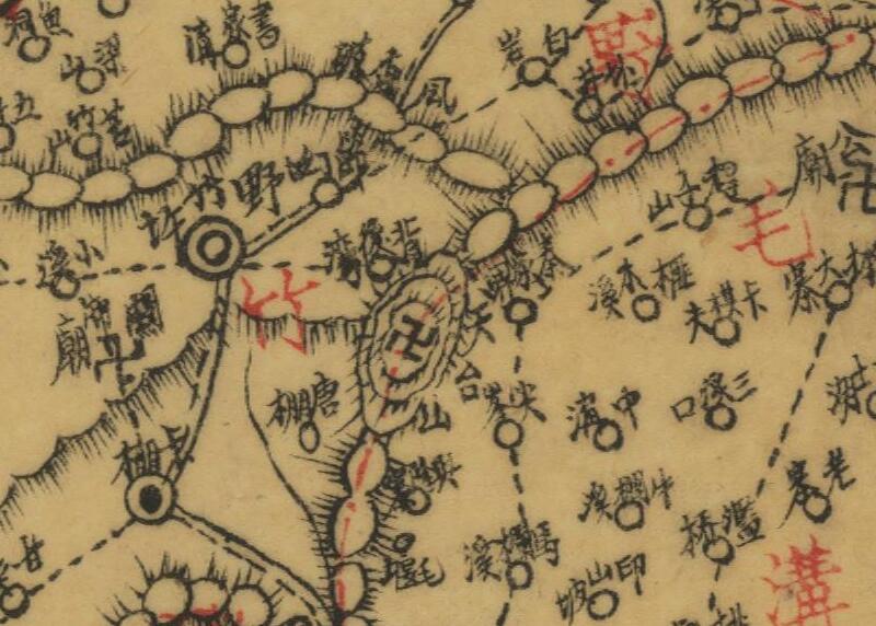 1942年前湖南《保靖县图》插图2