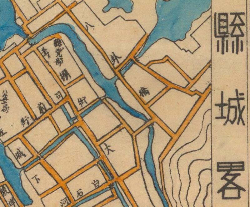 1943年《浙江省平阳县图》插图3