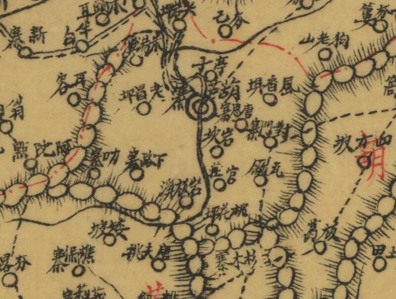 1942年前湖南《保靖县图》插图3