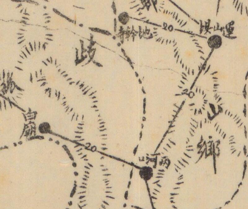 1945年四川《苍溪县全图》插图3