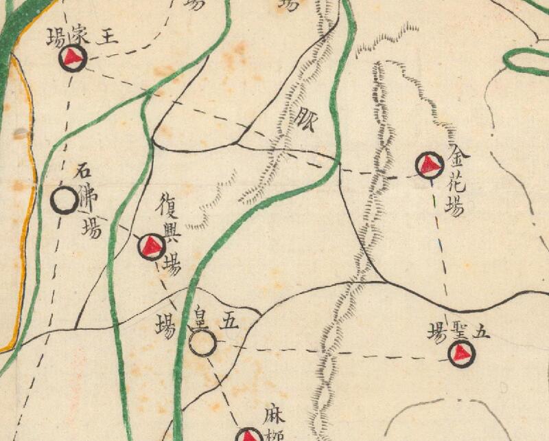 民国《眉山县地图》插图3