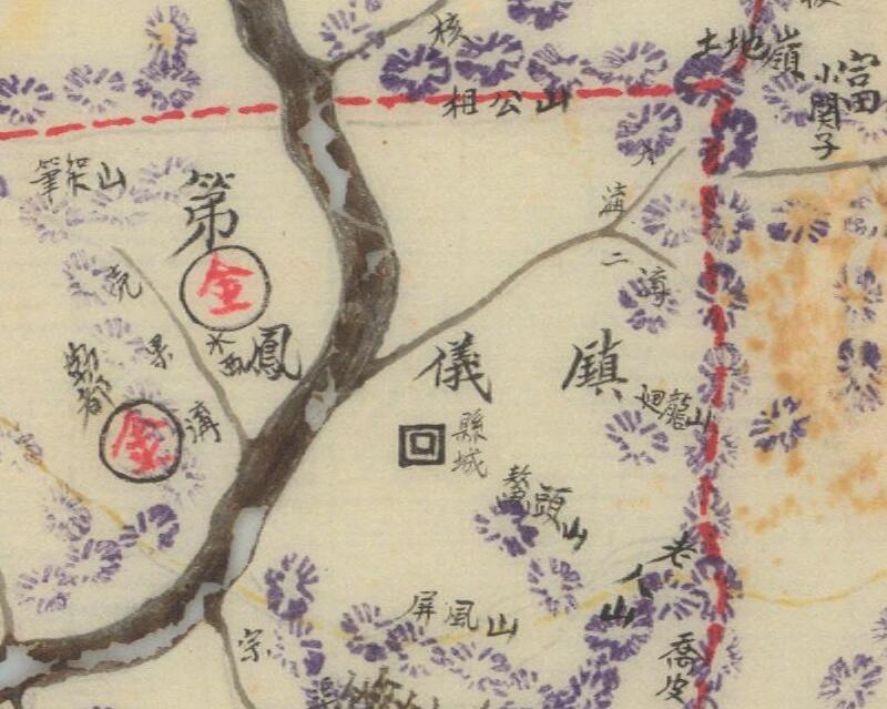 民国四川《茂县地图》插图1