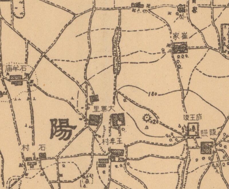 1938年《西安地形图》五万分一插图4