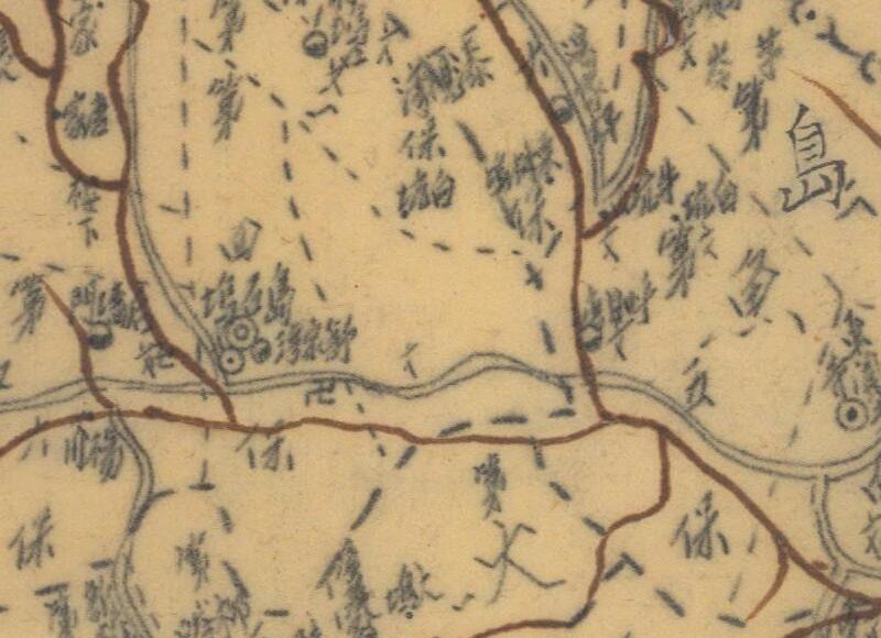 1942年浙江省《昌化县图》插图1