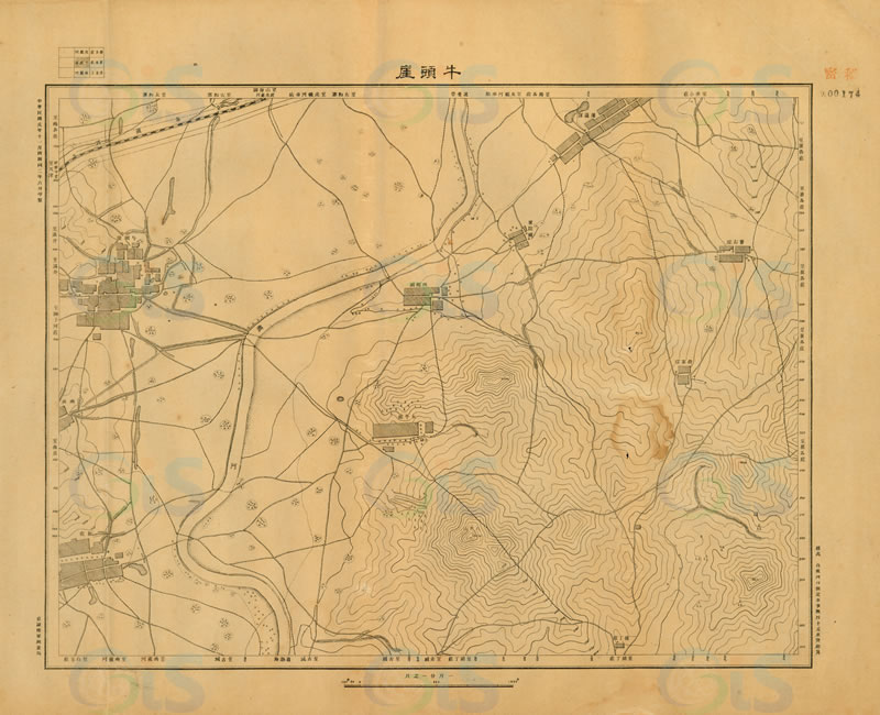 1913年《山海关附近地形图》1万分1插图2