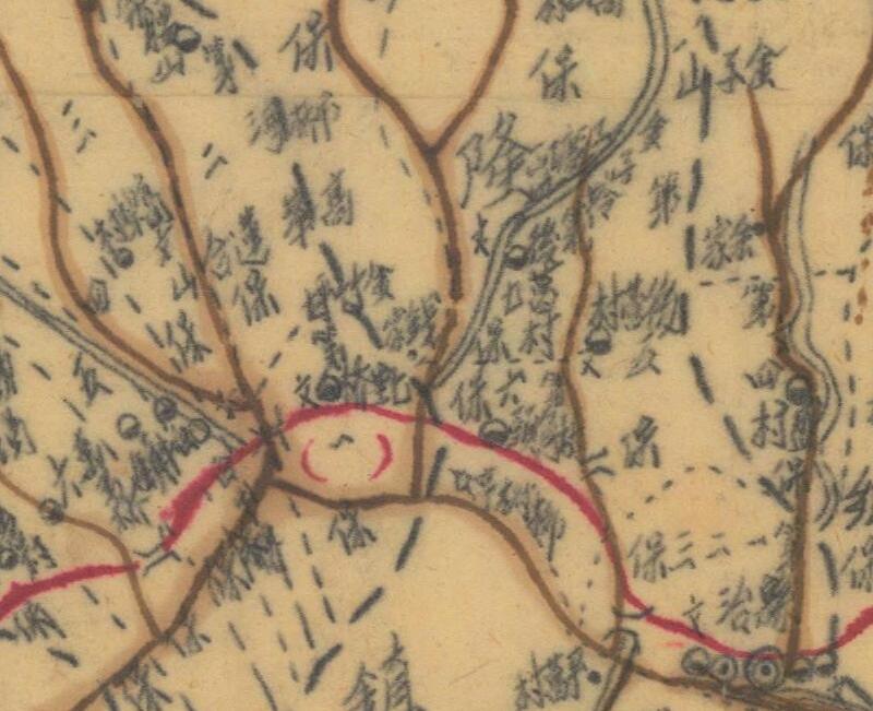 1942年浙江省《昌化县图》插图2