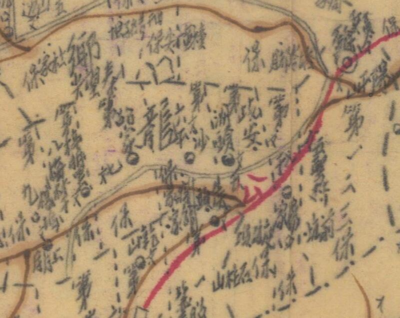 1942年浙江省《昌化县图》插图3