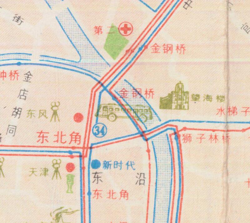 1982年《天津游览图》插图4