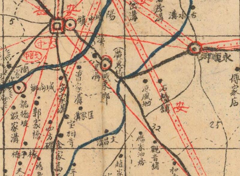 1944年四川《安岳县地图》插图1