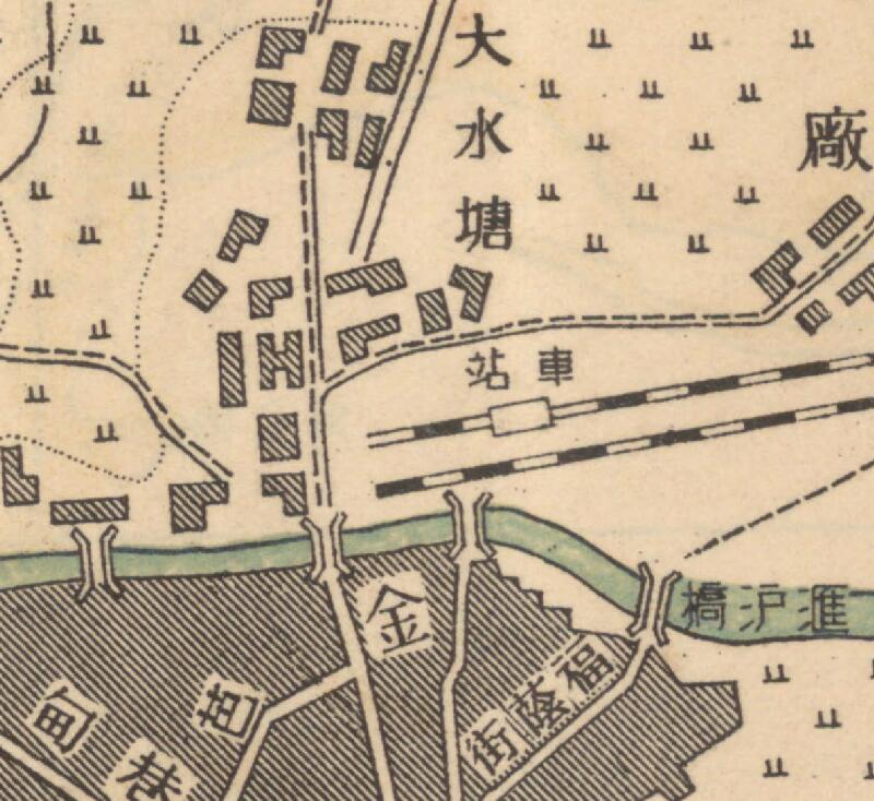 1949年云南《建水县城市图》插图1