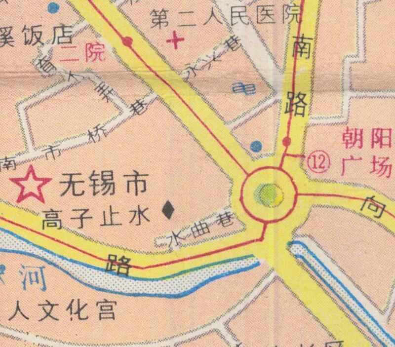 1987年《无锡旅游图》插图2