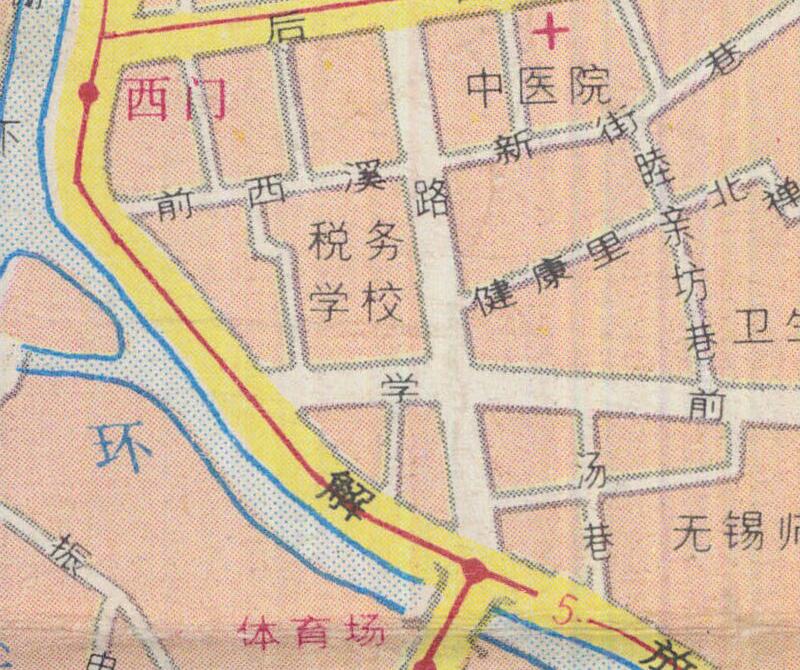 1987年《无锡旅游图》插图3