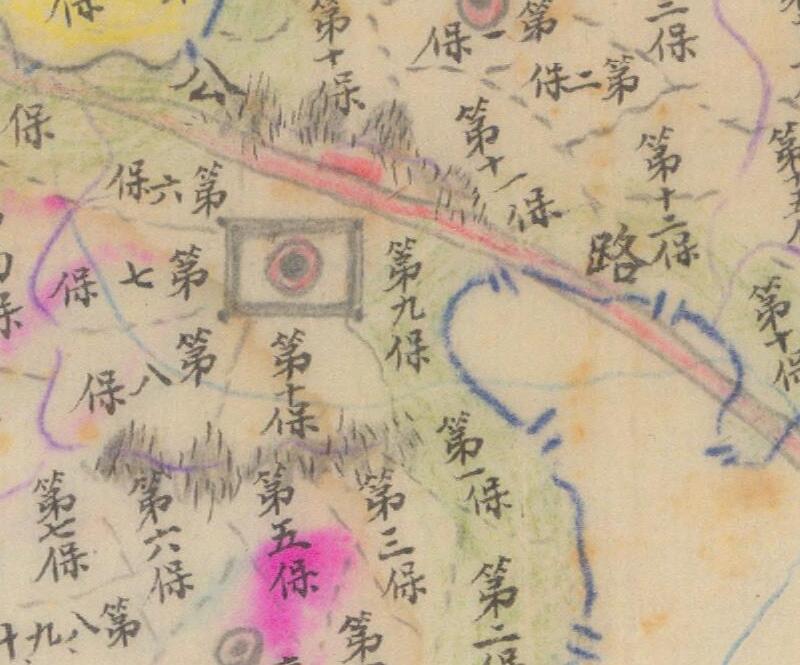 1941年《甘肃省通渭县图》插图1