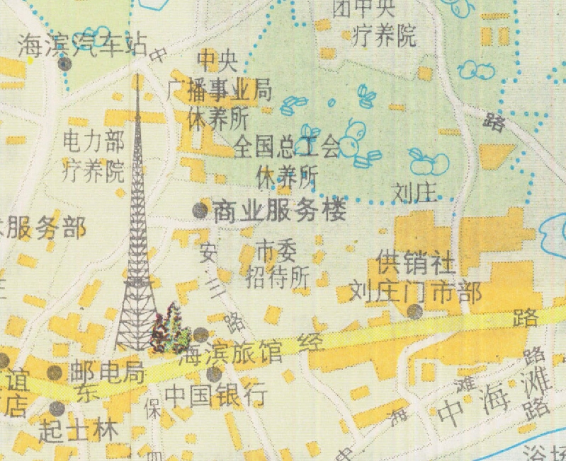 1986年《北戴河游览图》插图2