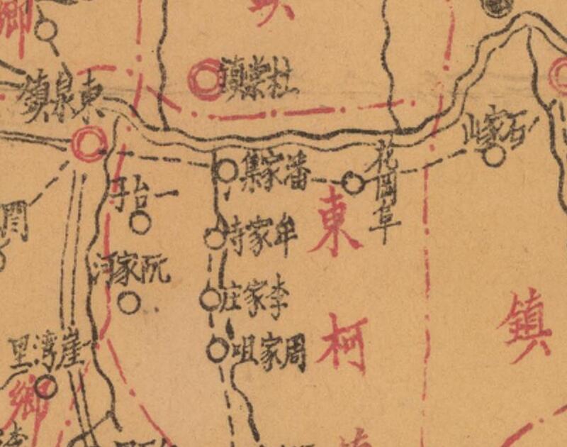 民国甘肃《天水县》地图插图2