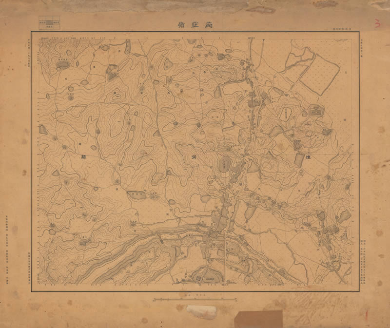 1931年安徽《安庆近傍》五千分一图插图2