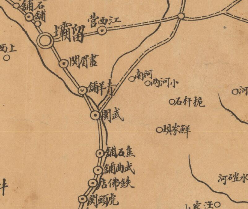 1929年《关中道地形要图》插图3