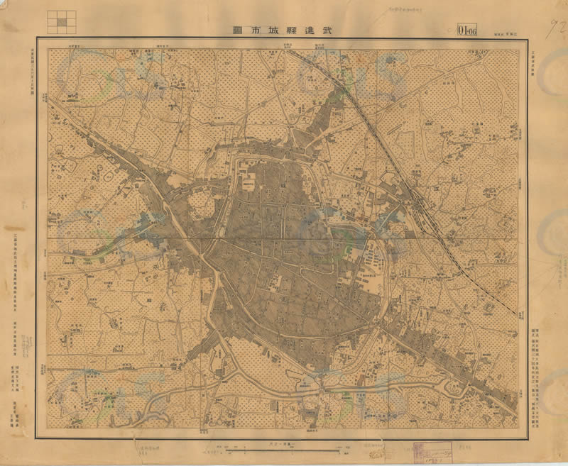 1947年《武进县城市图》插图