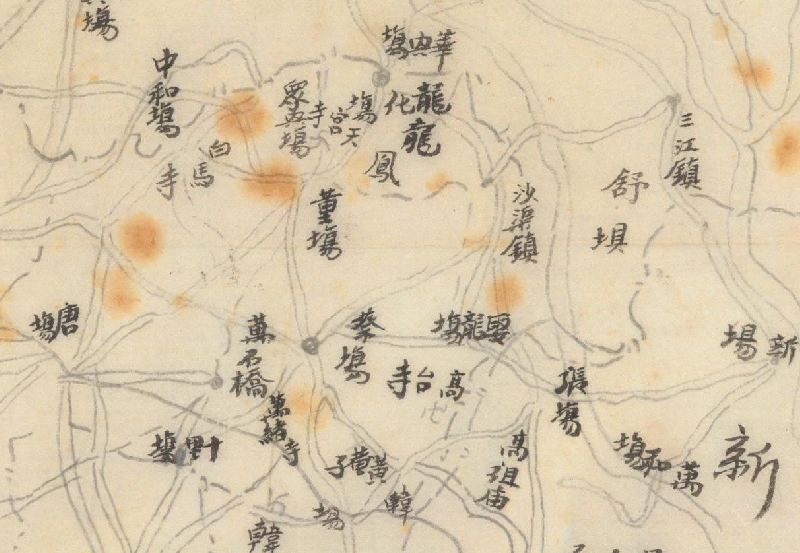 1941年《四川省大邑县图》插图1