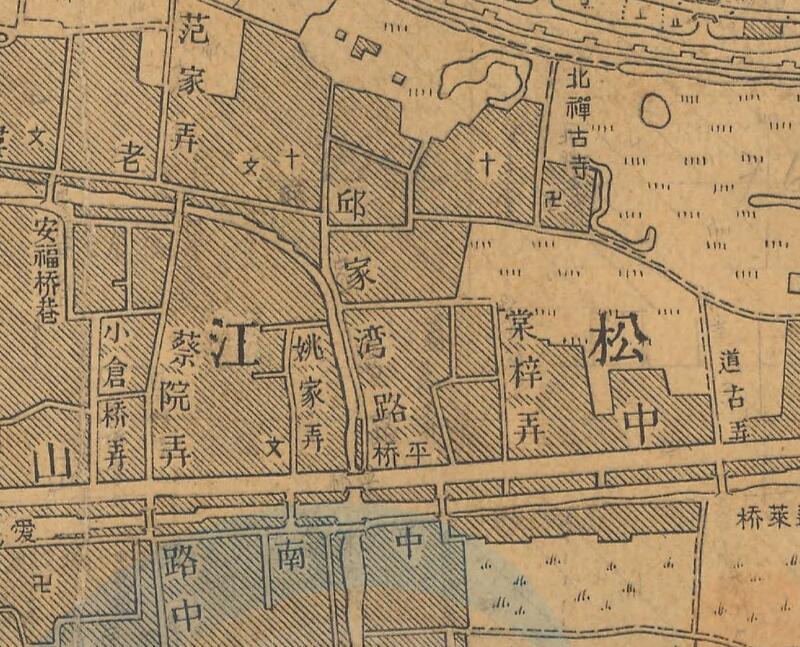 1947年《松江县城市图》插图1