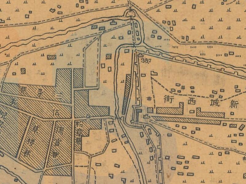 1947年《淮安县城市图》插图1