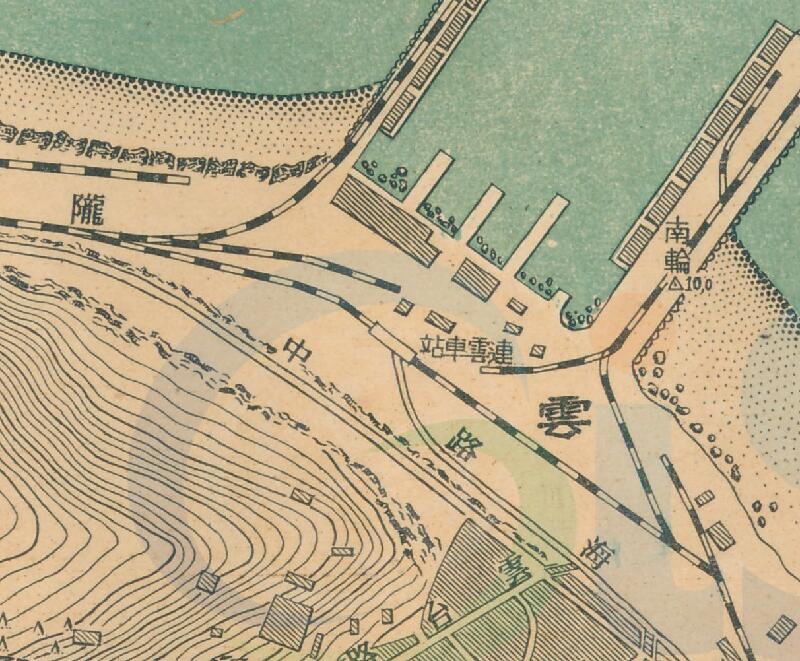 1948年《连云市城市图》插图1