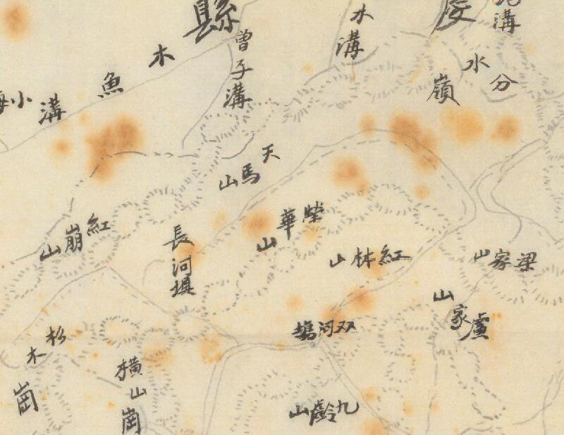 1941年《四川省大邑县图》插图2