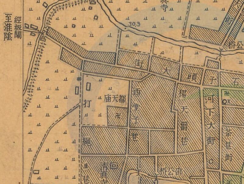 1947年《淮安县城市图》插图2