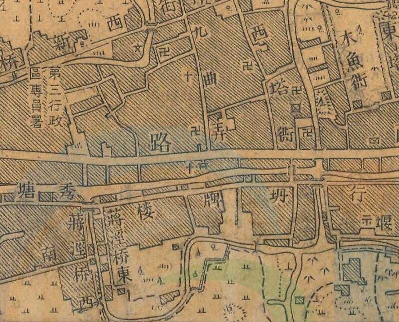 1947年《松江县城市图》插图3