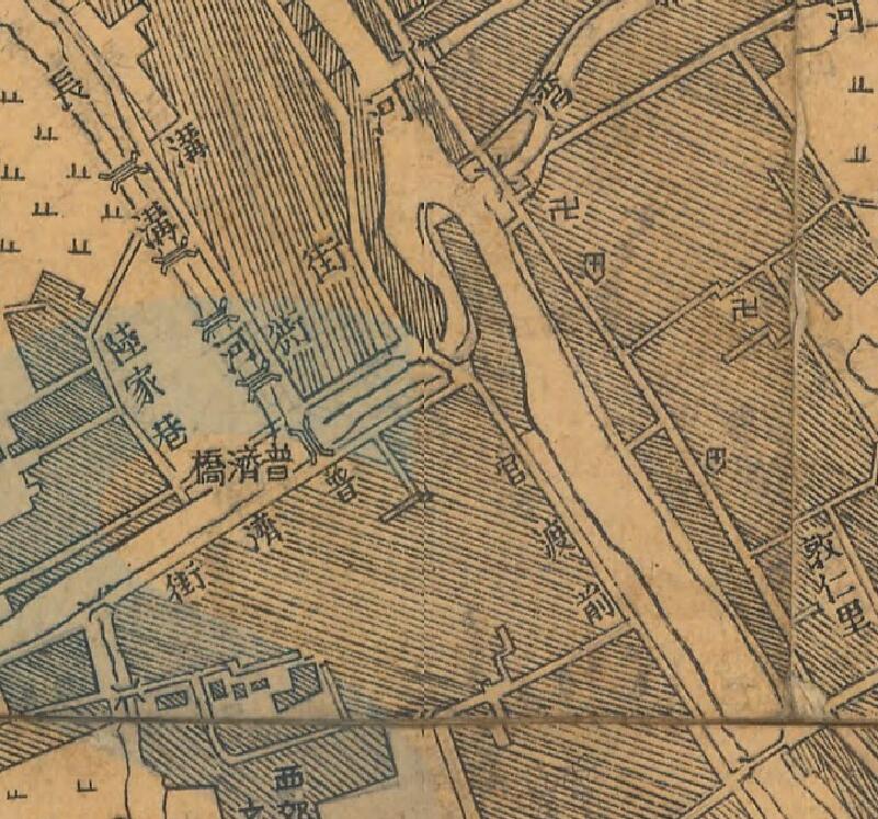 1947年《无锡县城市图》插图3