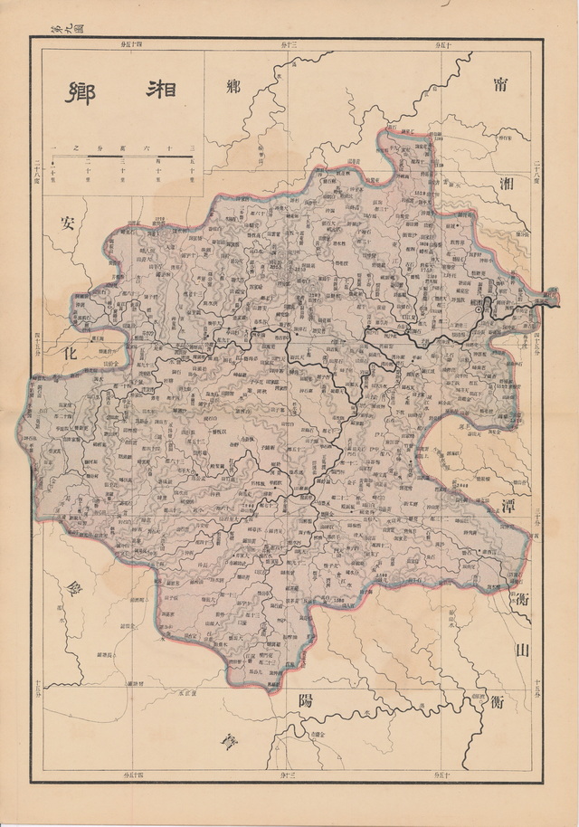 湖南湘潭历史地图大全插图4