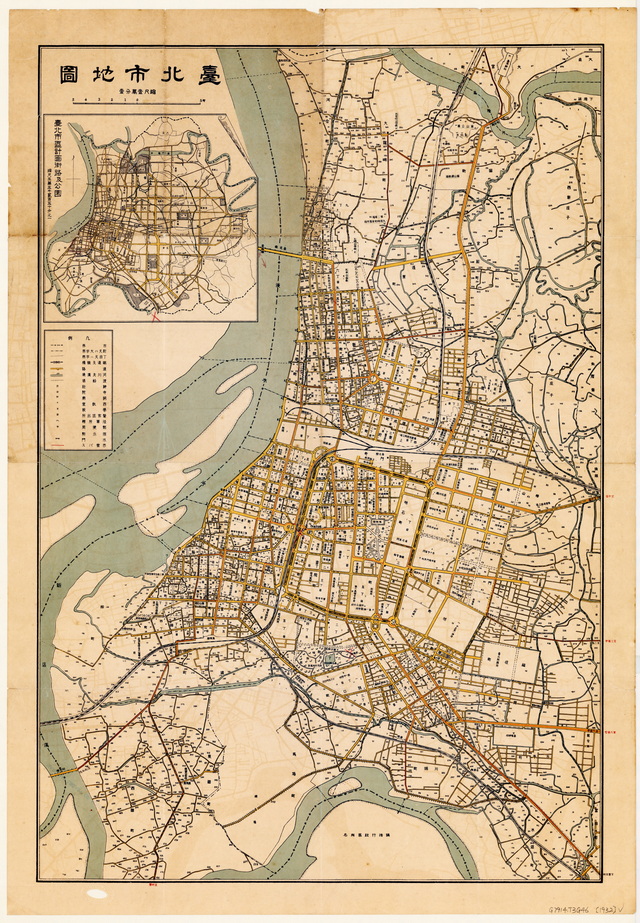 台湾台北历史地图大全插图11