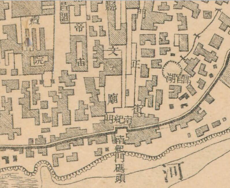 1914年《汉阳府城内外详图》插图1