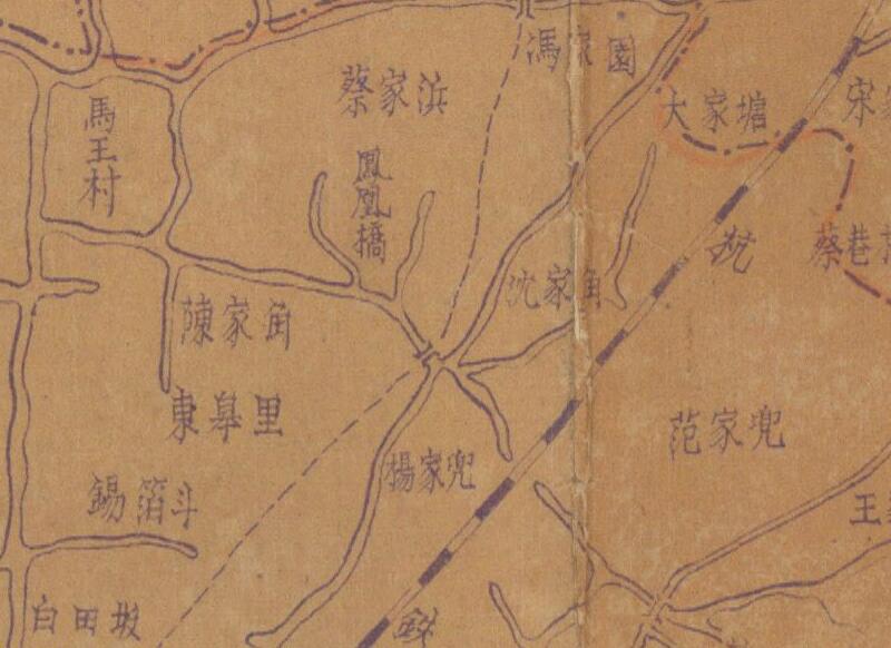 1947年《浙江省杭州市全图》插图1