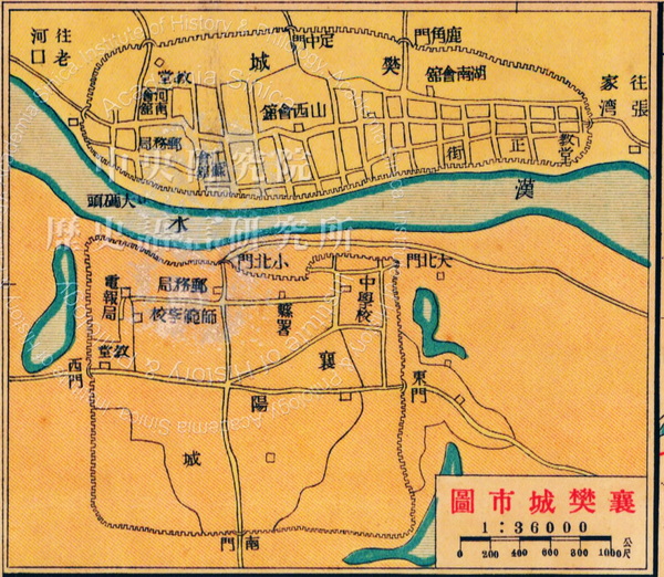 湖北襄阳历史地图大全插图3