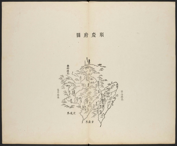 四川南充历史地图大全插图