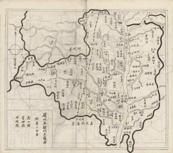 四川眉山历史地图大全插图1