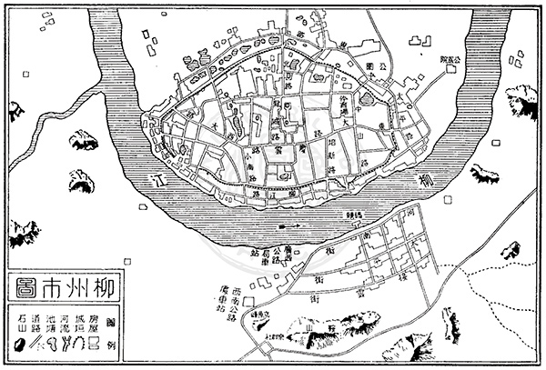 广西柳州历史地图大全插图3