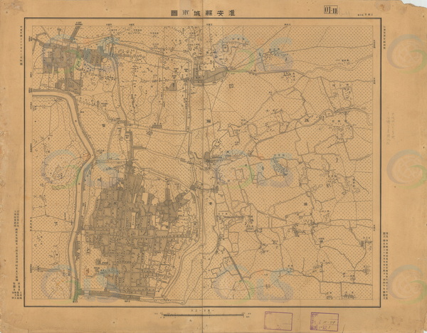 江苏淮安历史地图大全插图6