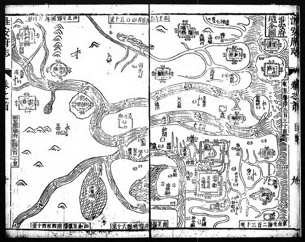 江苏淮安历史地图大全插图