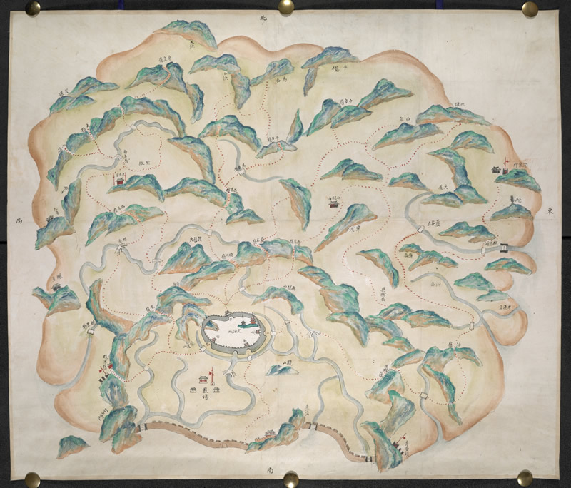 1841年后《舟山岛全图》插图